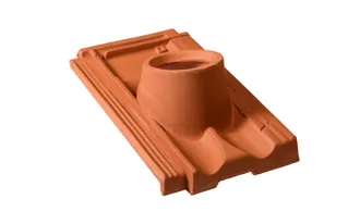 Tuile terre cuite à douille Marseille Hériatge monier